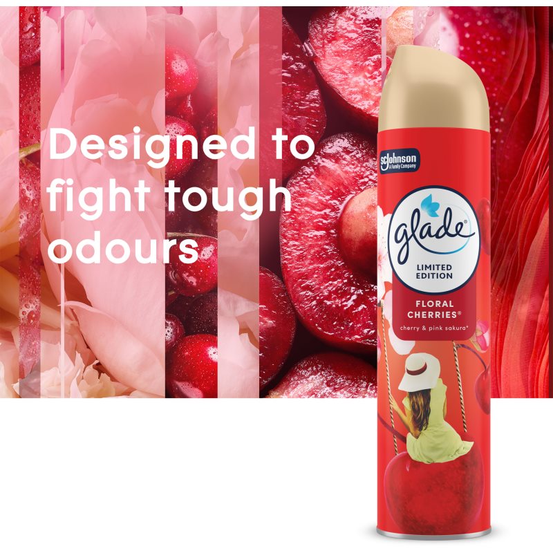 GLADE Floral Cherries osvěžovač vzduchu 300 ml (obrázek 4)