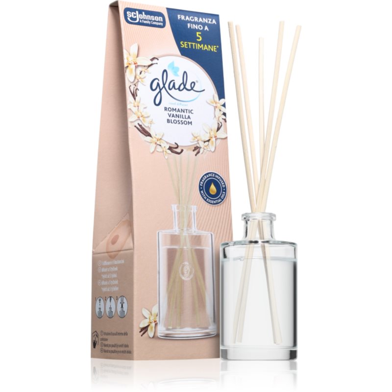 GLADE Romantic Vanilla Blossom difuzér 50 ml