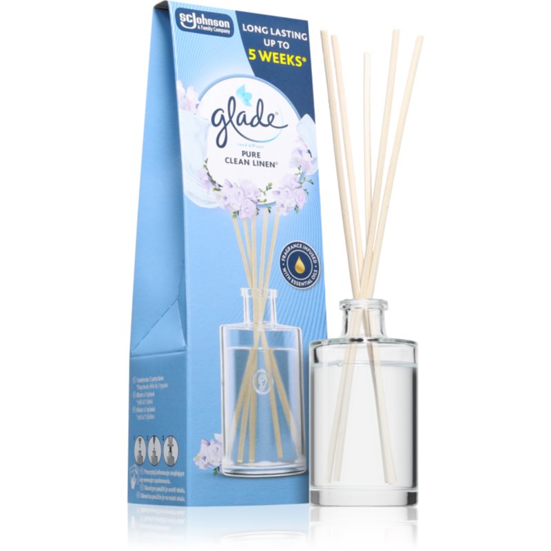 GLADE Pure Clean Linen difuzér 50 ml (obrázek 3)