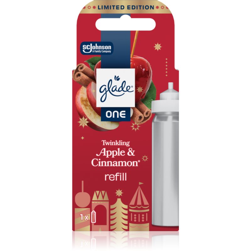 GLADE ONE Twinkling Apple & Cinnamon varutäidis õhuvärskendajatesse 10 ml