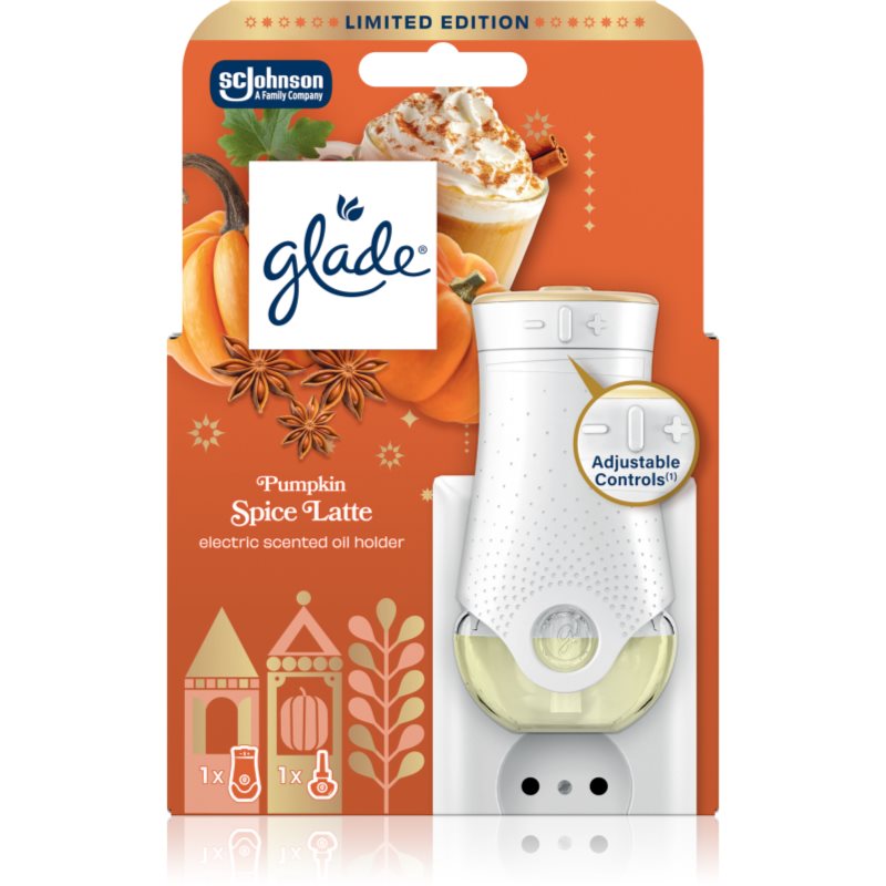 GLADE Pumpkin Spice Latte NEW električni osvežilec zraka 20 ml
