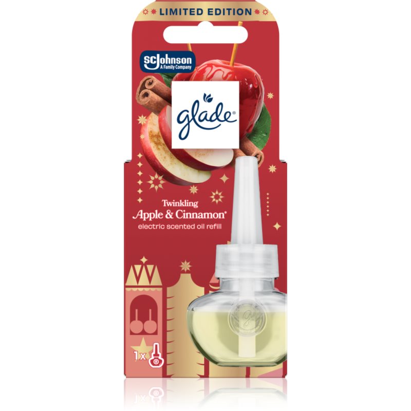 GLADE Twinkling Apple and Cinnamon polnilo za aroma difuzor 20 ml