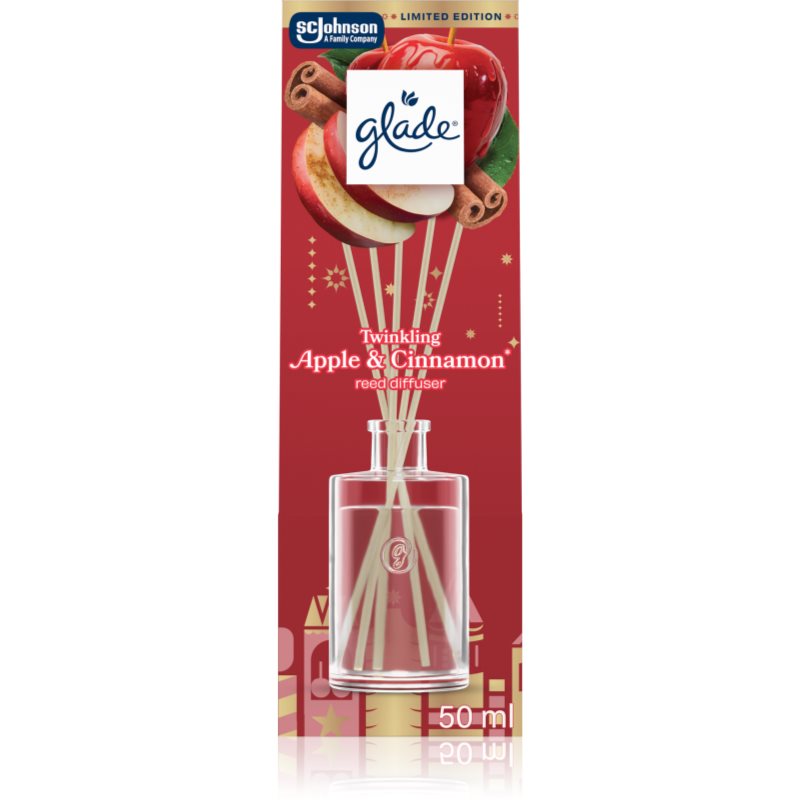 GLADE Twinkling Apple & Cinnamon aroomihajuti täitega 50 ml