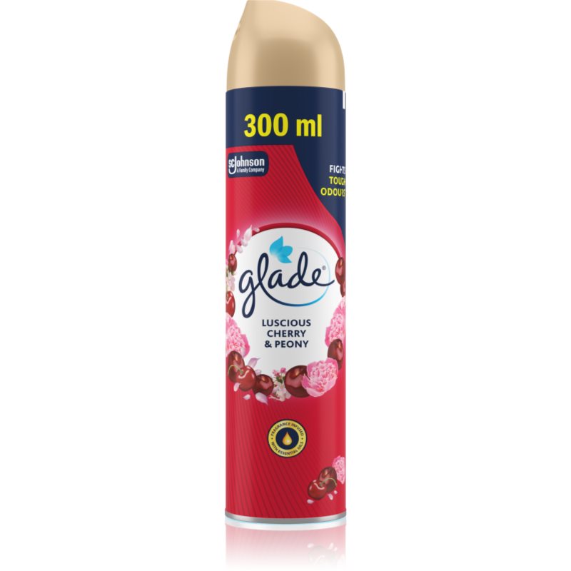 GLADE Luscious Cherry & Peony ароматизатор за въздух 300 мл.