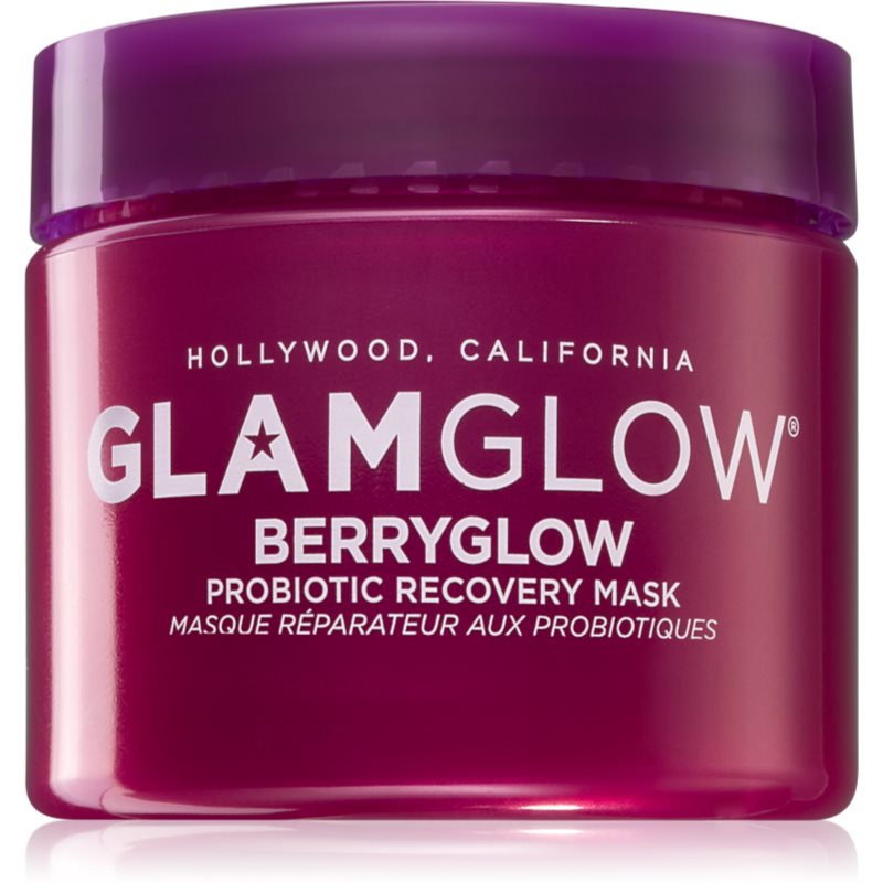 Glamglow Berryglow Probiotic Recovery Mask drėkinamoji ir skaistinamoji kaukė su probiotikais 75 ml