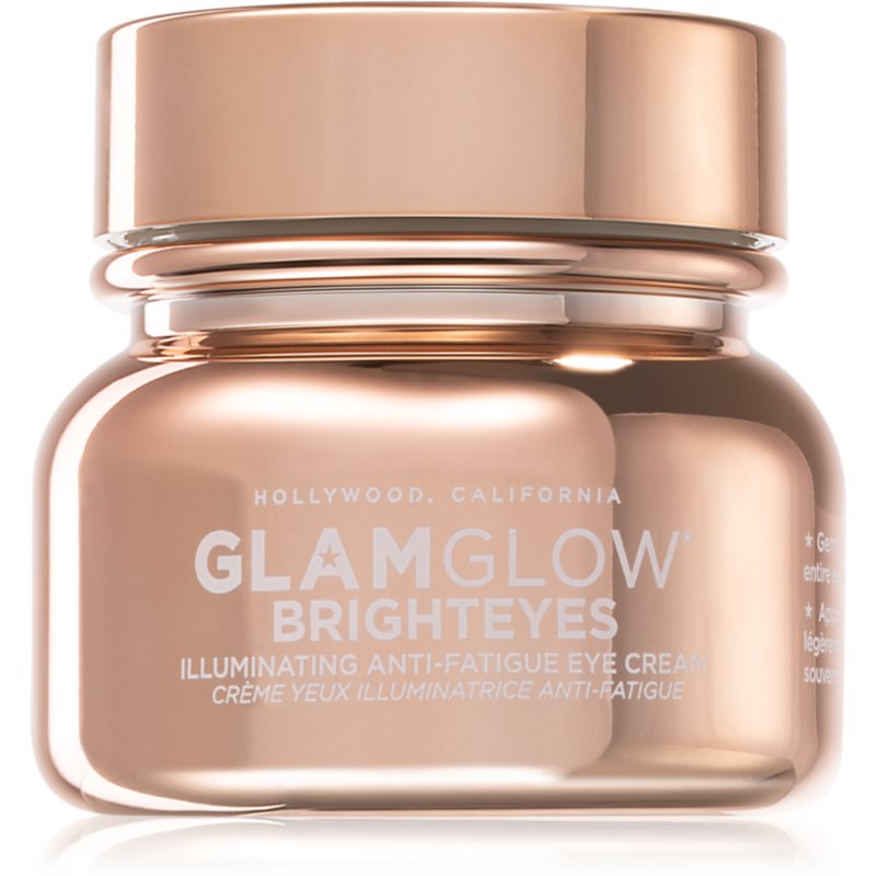 Glamglow Brighteyes Illuminating Anti-fatique Eye Cream skaistinamasis kremas paburkusiems ir tamsiems paakiams 15 ml
