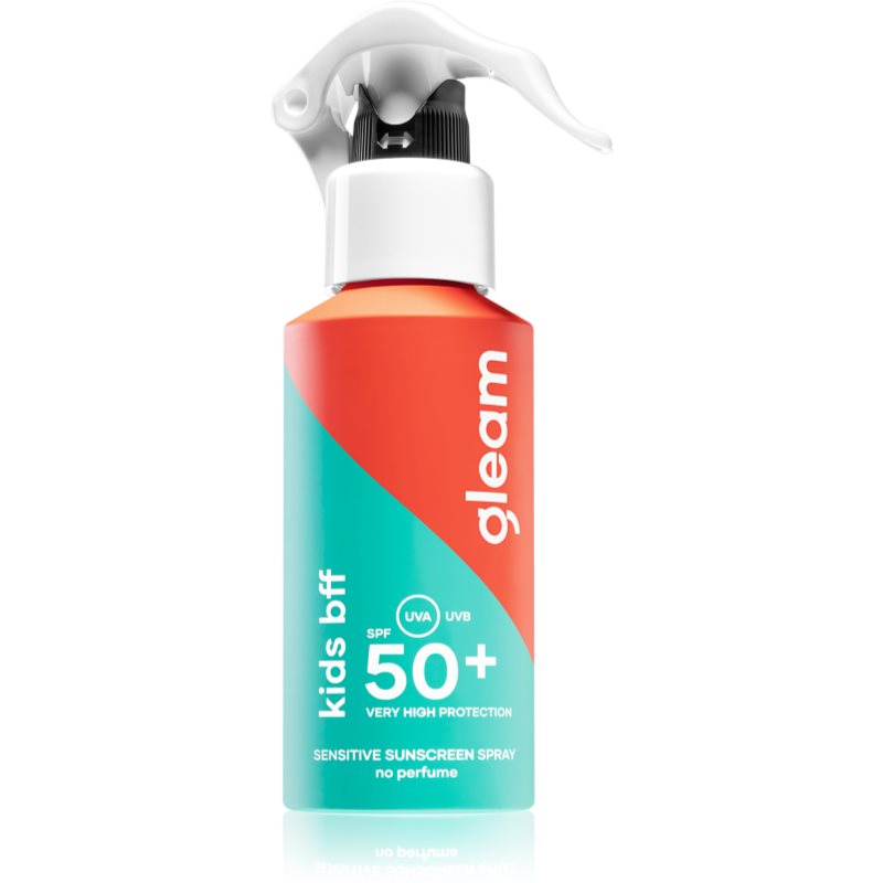 Gleam Kids bff gyermek spray a napozáshoz SPF 50+ 100 ml