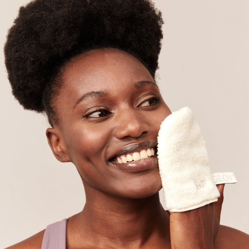 GLOV Water-only Makeup Removal Skin Cleansing Mitt рукавичка для зняття макіяжу відтінок Ivory 1 кс