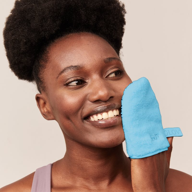 GLOV Water-only Makeup Removal Skin Cleansing Mitt рукавичка для зняття макіяжу відтінок Blue Lagoon 1 кс