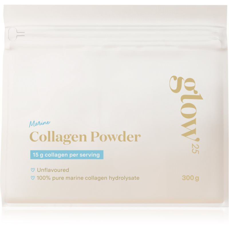 Glow25 Marine Collagen Powder poudre au collagène 300 g