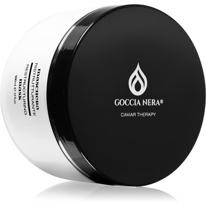 Goccia Nera Caviar Therapy reštrukturalizačná maska na vlasy 500 ml