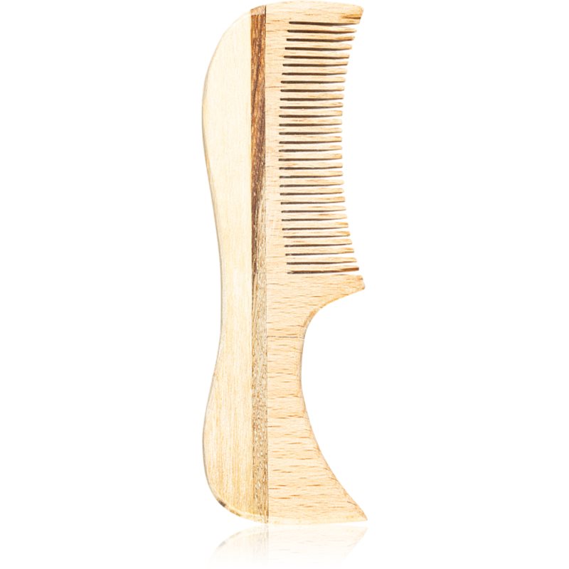 Golden Beards Eco Beard Comb 9,5 cm drevený hrebeň na fúzy 9,5 cm