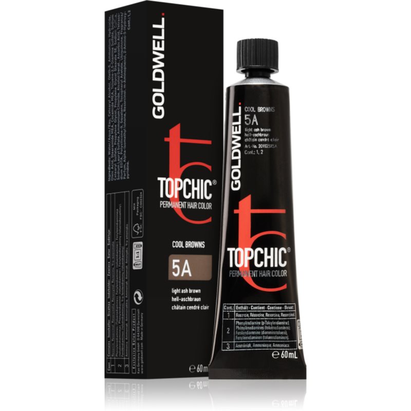 Goldwell Topchic Permanent Hair Color Haarfarbe Farbton 5A 60 ml