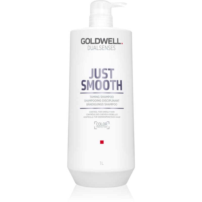 Goldwell Dualsenses Just Smooth uhladzujúci šampón pre nepoddajné vlasy 1000 ml