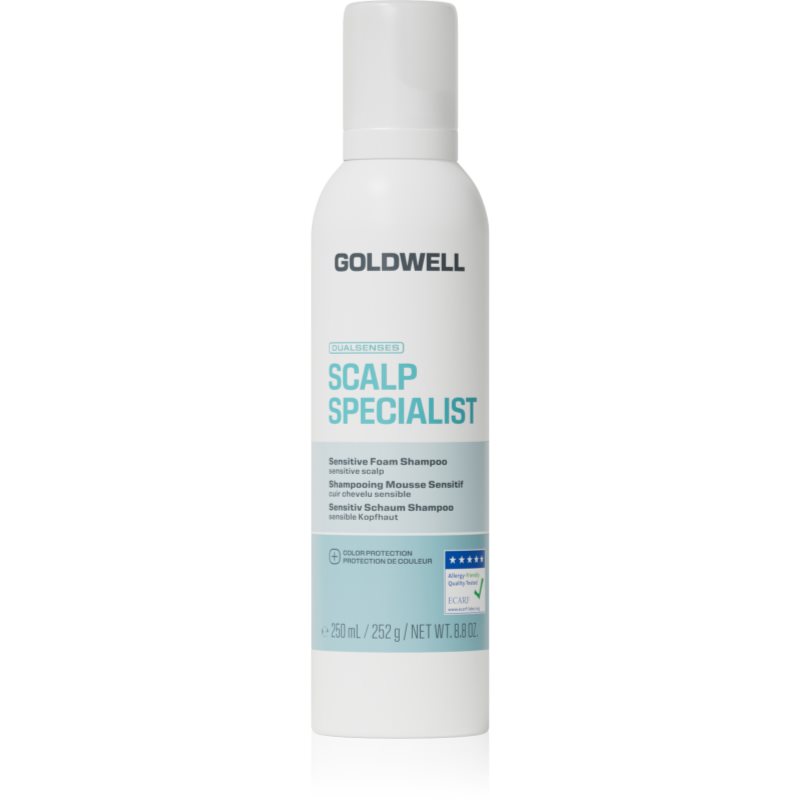 Goldwell Dualsenses Scalp Specialist Sensitive Foam Shampoo penast šampon za občutljivo lasišče 250 ml