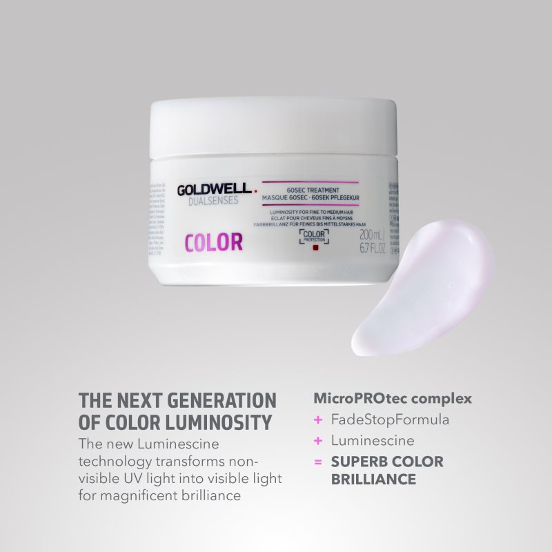Goldwell Dualsenses Color regenerační maska pro normální až jemné barvené vlasy 200 ml (obrázek 3)