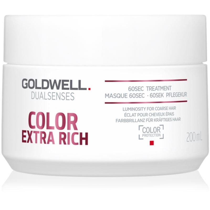 Goldwell Dualsenses Color Extra Rich regenerating mask for coarse, colour-treated hair 200 ml

