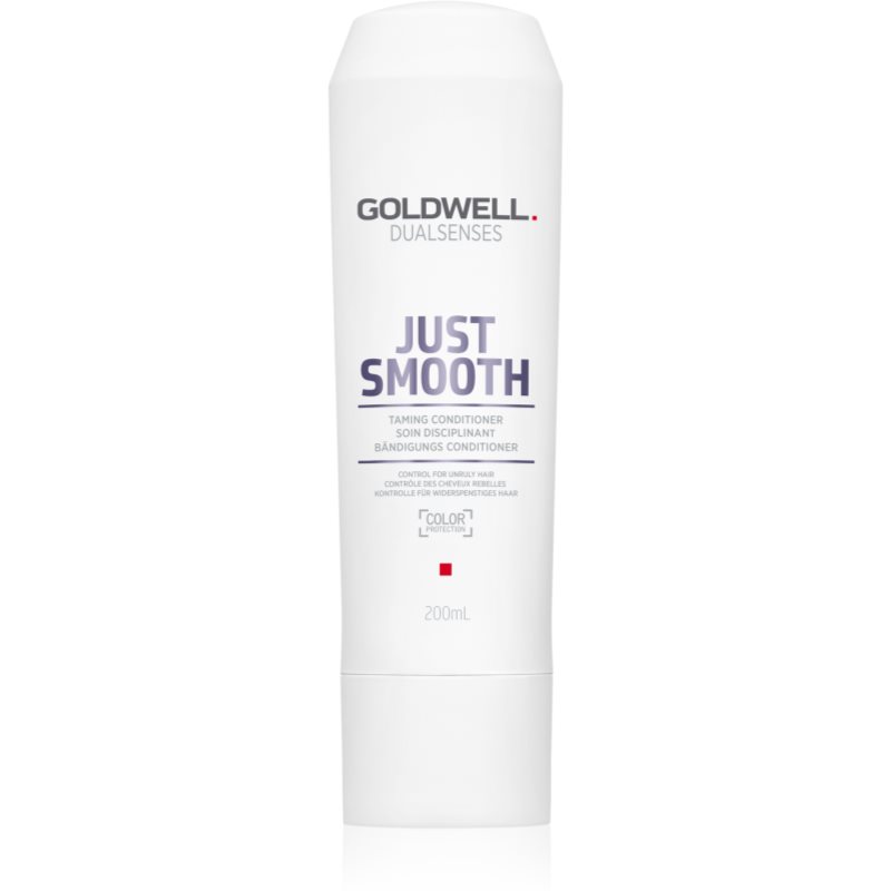 Goldwell Dualsenses Just Smooth uhlazující kondicionér pro nepoddajné vlasy 200 ml