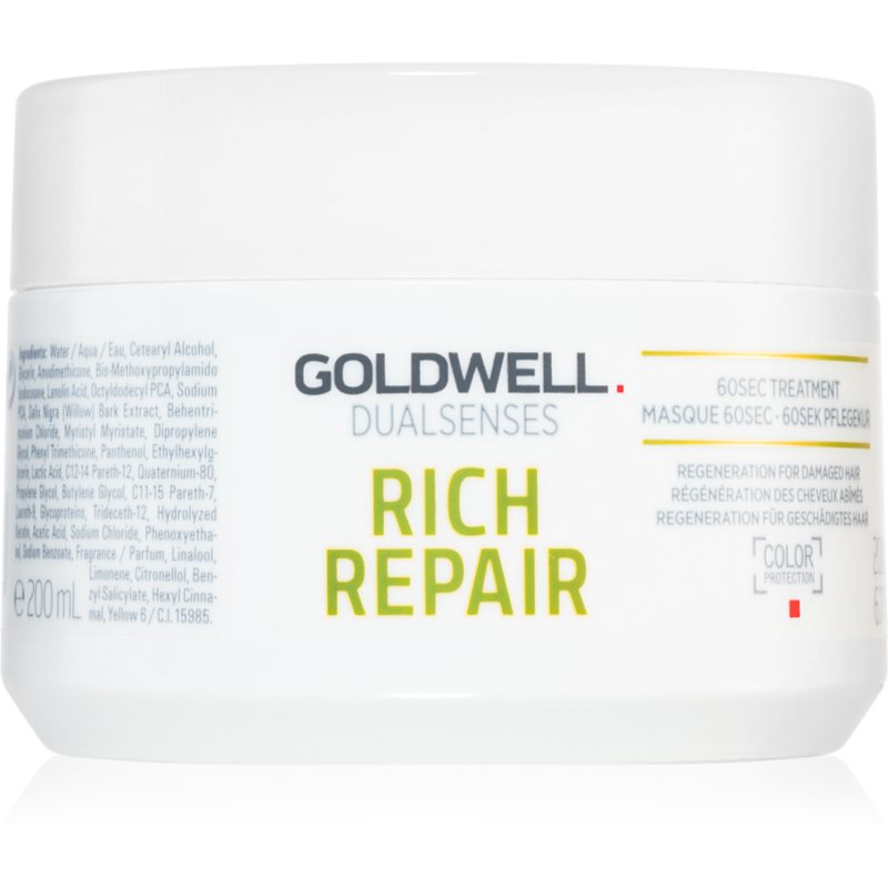 E-shop Goldwell Dualsenses Rich Repair maska pro suché a poškozené vlasy 200 ml
