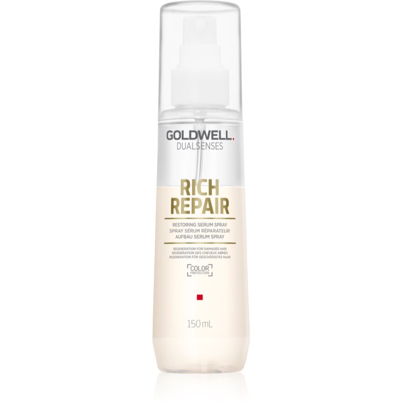 Goldwell Dualsenses Rich Repair leöblítést nem igénylő szérum spray formában a károsult hajra 150 ml
