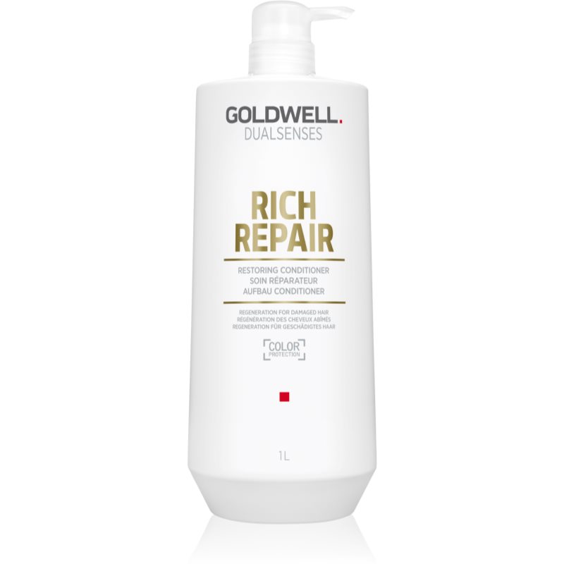 Goldwell Dualsenses Rich Repair balsam pentru regenerare pentru păr uscat și deteriorat 1000 ml