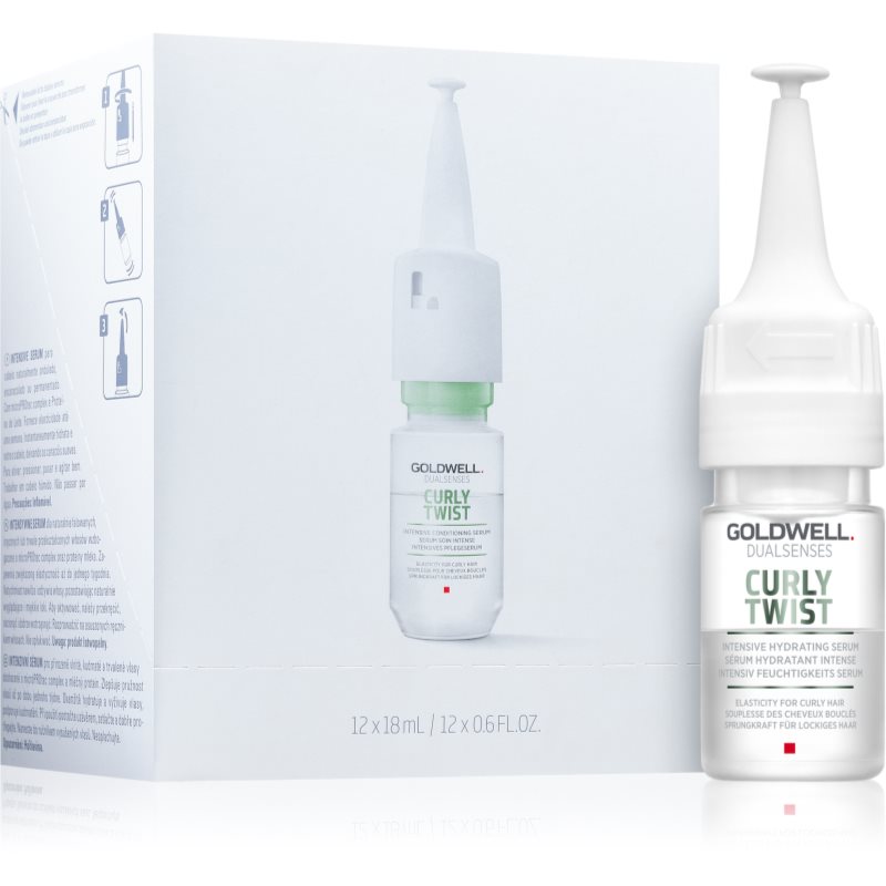 

Goldwell Dualsenses Curly Twist інтенсивна зволожуюча сироватка для кучерявого та хвилястого волосся