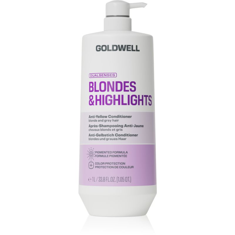 Goldwell Dualsenses Blondes & Highlights Anti-Yellow Conditioner kondicionér neutralizujúci žlté tóny 1000 ml