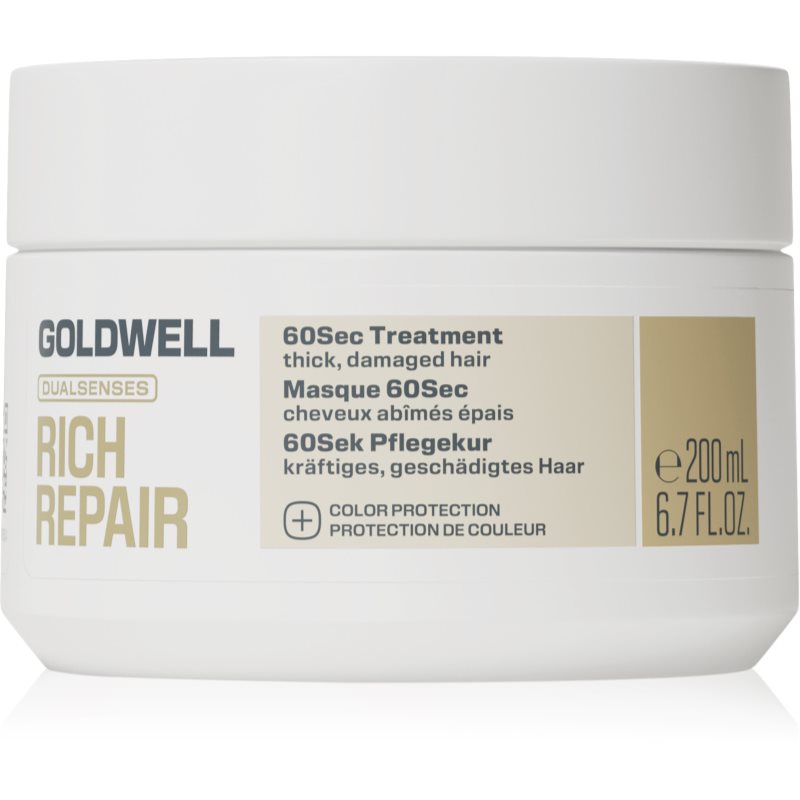 Goldwell Dualsenses Rich Repair 60Sec Treatment hĺbkovo vyživujúca kúra 200 ml