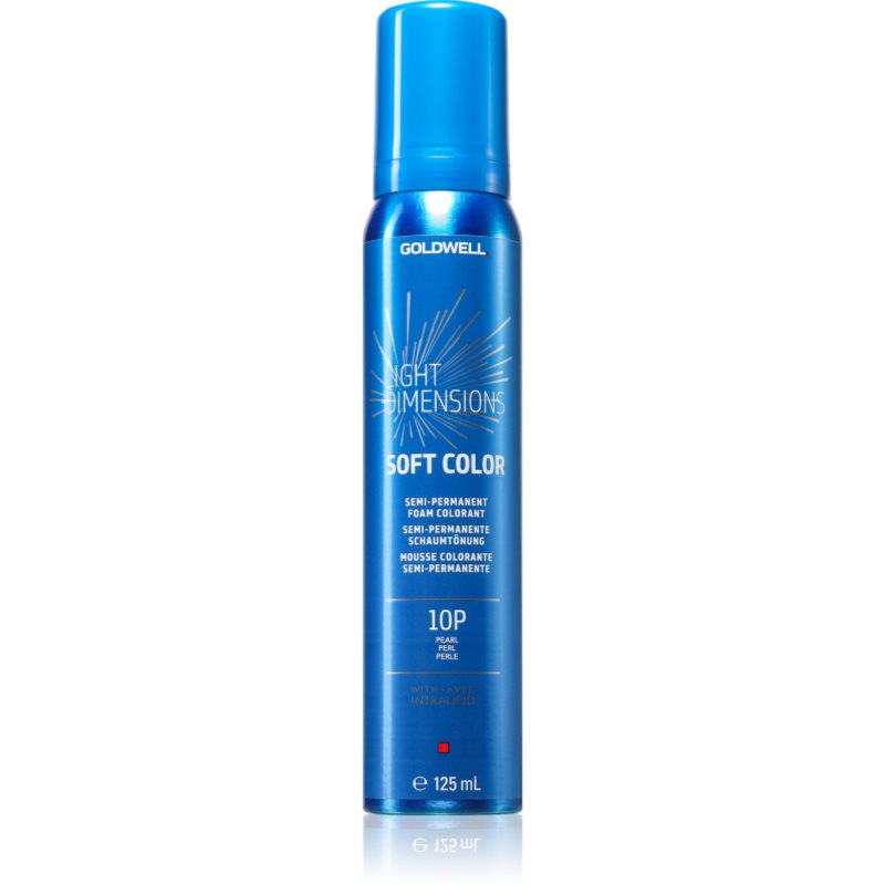 Goldwell Light Dimensions Soft Color toniserende schuim voor Blond Haar Tint 10P 125 ml