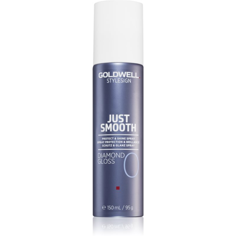 Goldwell StyleSign Just Smooth Diamond Gloss spray protector pentru un par stralucitor si catifelat 150 ml