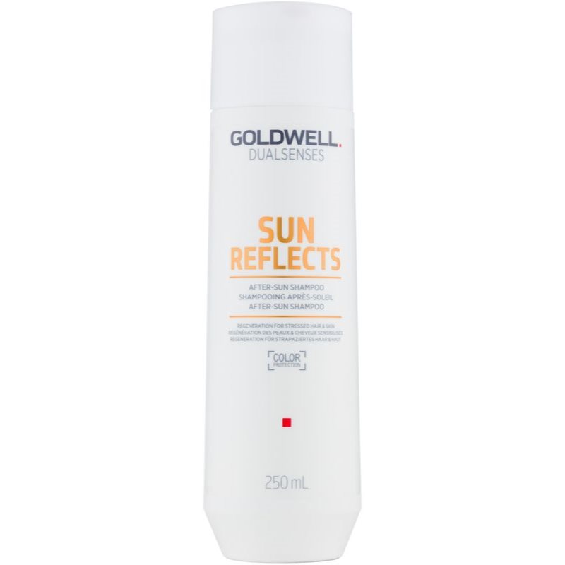 

Goldwell Dualsenses Sun Reflects очищуючий та поживний шампунь для волосся пошкодженого сонцем