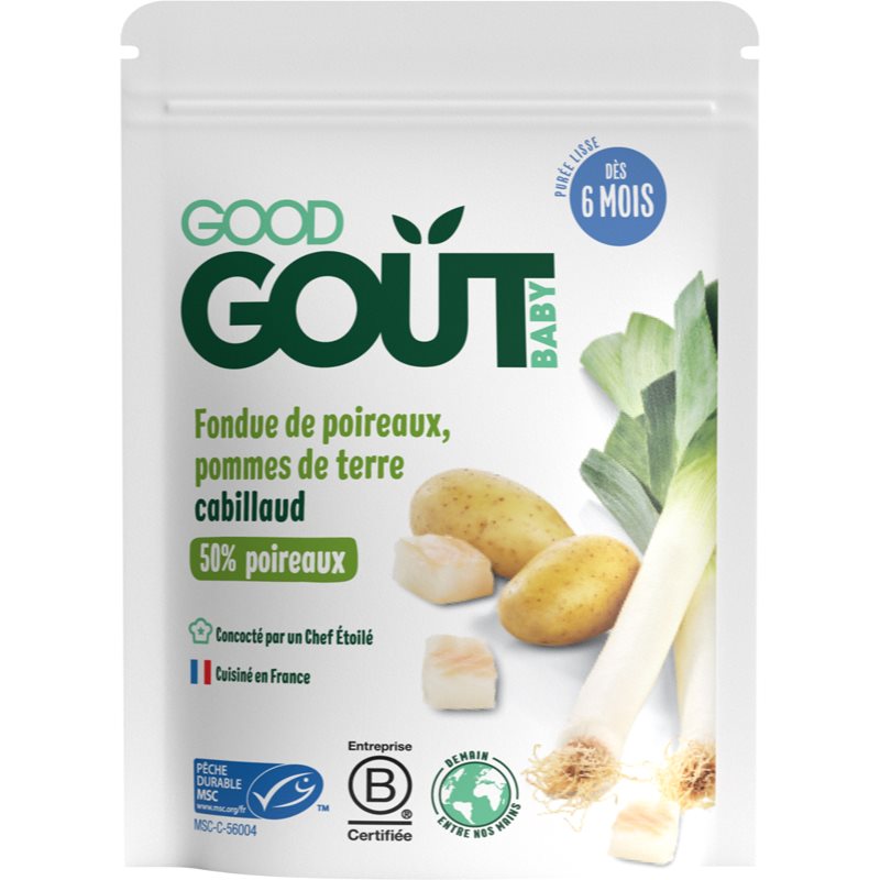 Good Gout BIO por z chipsami ziemniaczanymi i dorszem 190 g
