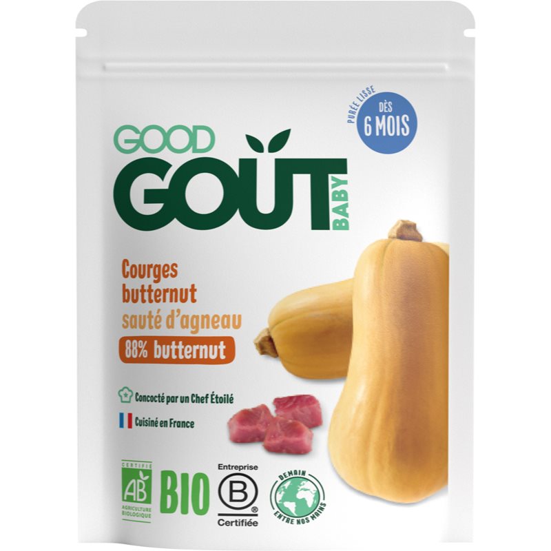 Good Gout BIO maslová tekvica s jahňacím mäsom 190 g kúpite na Notino.sk