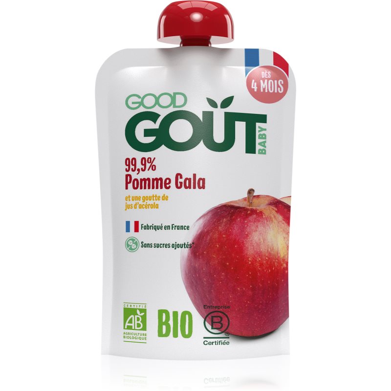 E-shop Good Gout BIO Gala Apple ovocný příkrm jablko Gala 120 g