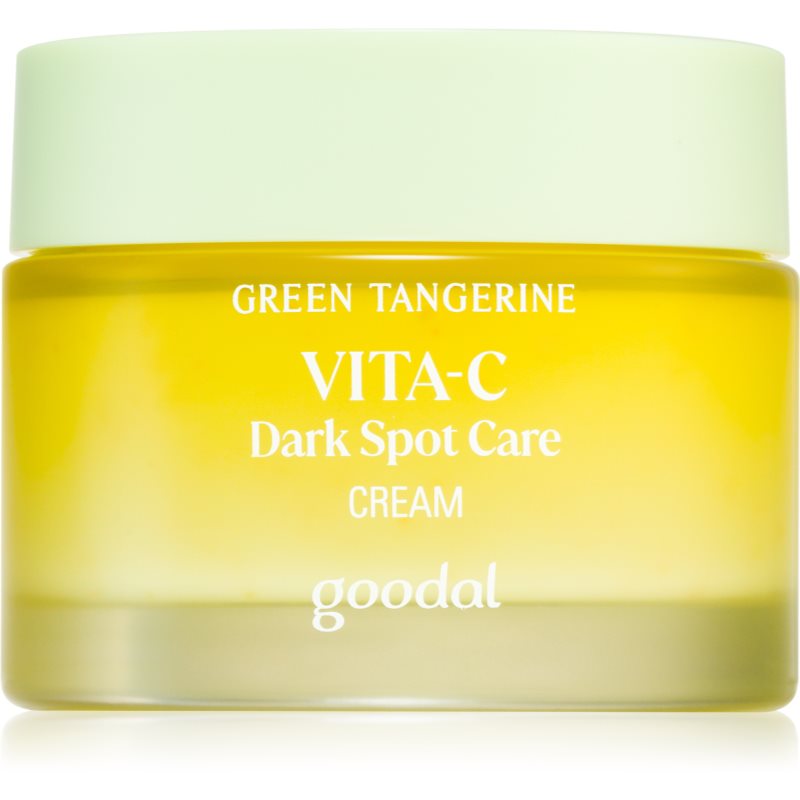 Goodal Green Tangerine Vita-C зволожуючий та освітлюючий крем для нормальної та чутливої шкіри 50 мл