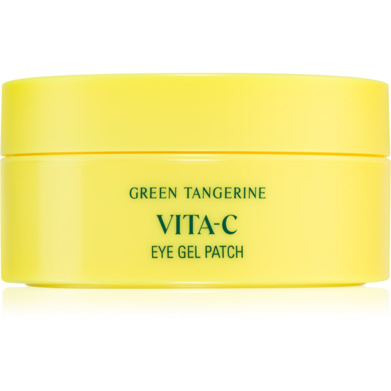 Photos - Facial Mask Goodal Green Tangerine Vita-C hydrogel eye mask for radiance and hy 