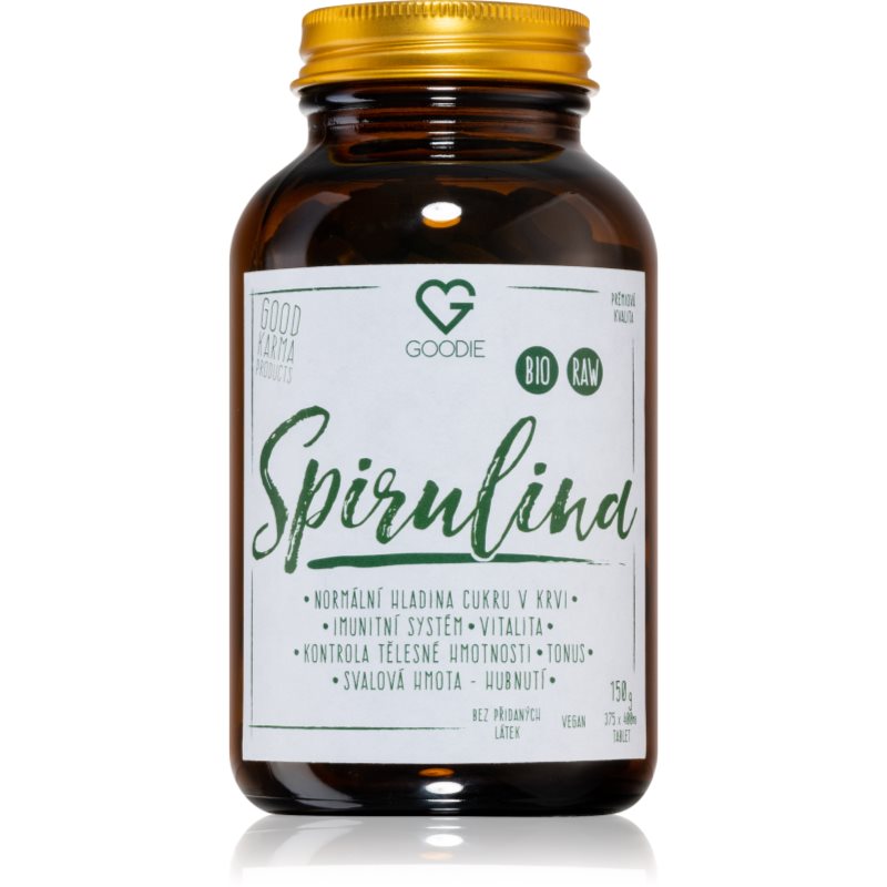 Goodie Spirulina BIO přírodní antioxidant v BIO kvalitě 375 tbl