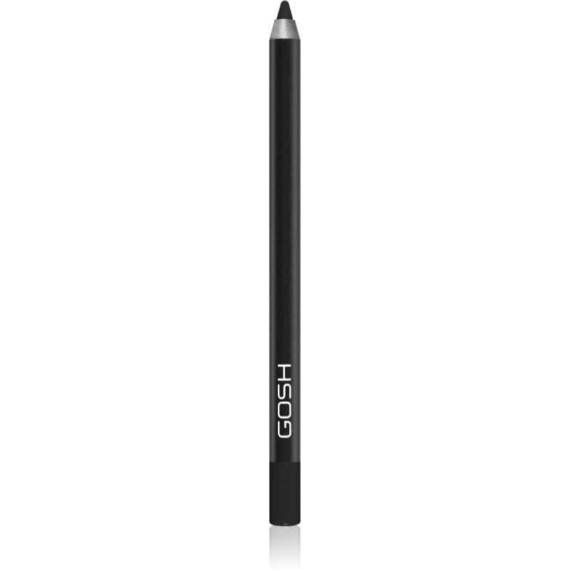 Gosh Velvet Touch vodeodolná ceruzka na oči odtieň 023 Black Ink 1.2 g
