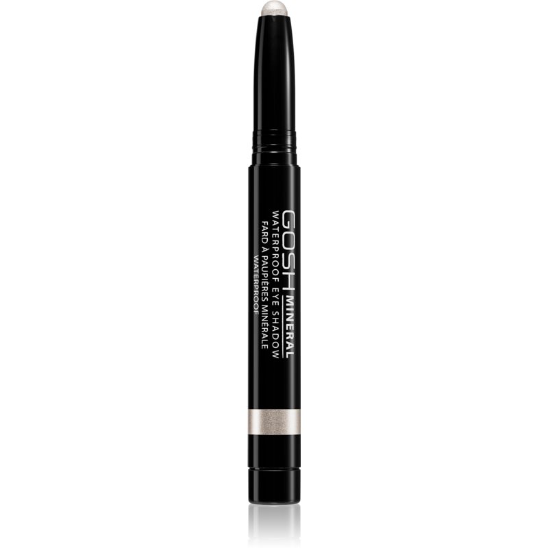 Gosh Mineral Waterproof long-lasting eyeshadow pencil waterproof shade 001 Pearly White 1,4 g
