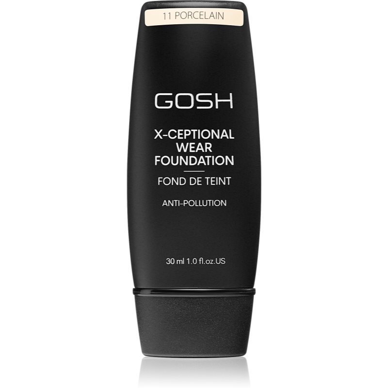 Gosh X-ceptional dlhotrvajúci make-up odtieň 11 Porcelain 30 ml