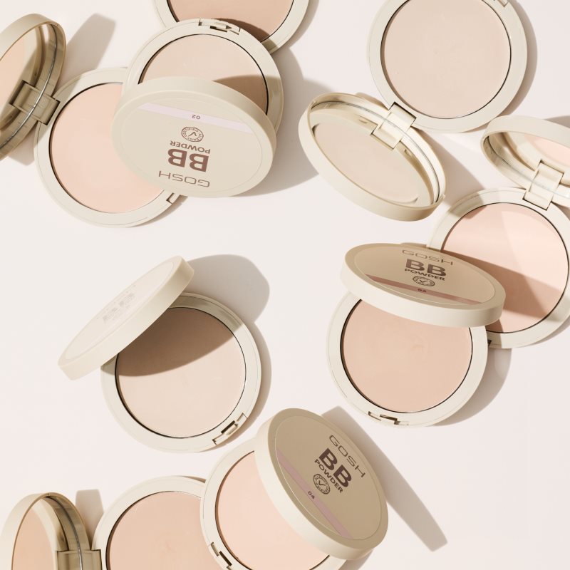 GOSH COPENHAGEN BB matující pudr odstín 04 Beige 6.5 g (obrázek 3)