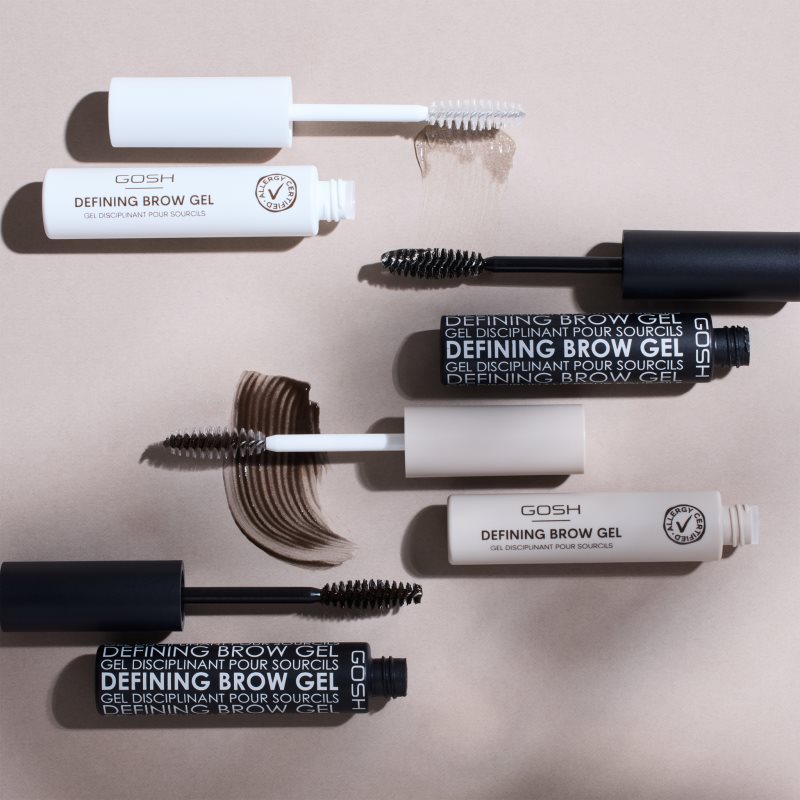 GOSH COPENHAGEN Defining Brow Gel gel na obočí odstín 001 Transparent 8 ml (obrázek 3)