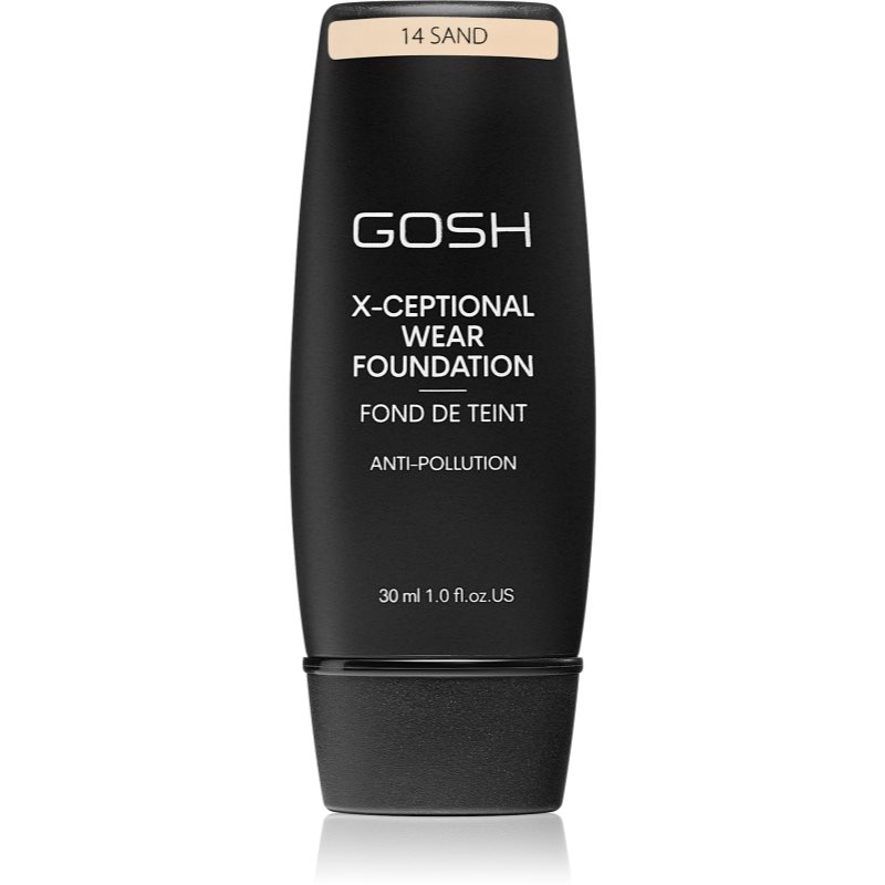 Gosh X-ceptional long-lasting foundation shade 14 Sand 30 ml
