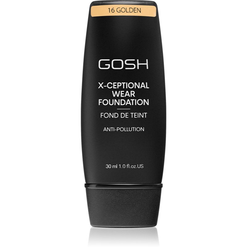 Gosh X-ceptional dlouhotrvající make-up odstín 16 Golden 30 ml