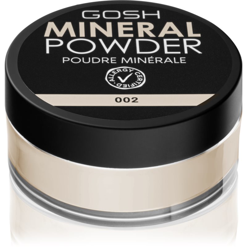 

Gosh Mineral Powder мінеральна пудра відтінок 002 Ivory