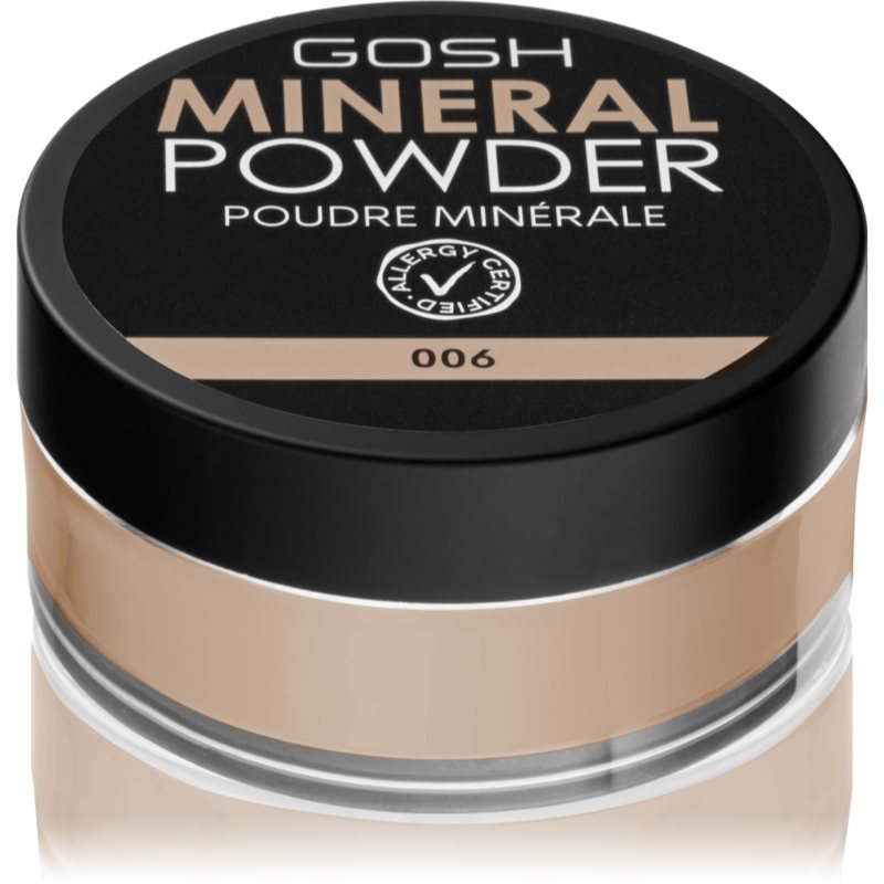 E-shop Gosh Mineral Powder minerální pudr odstín 006 Honey 8 g