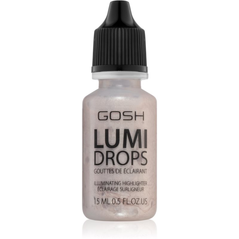 Gosh Lumi Drops folyékony bőrélénkítő árnyalat 002 Vanilla 15 ml