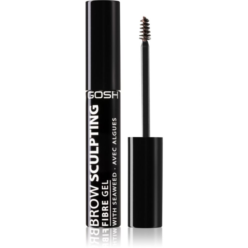 Gosh Brow Sculpting Fibre Gel gel za obrve sa četkicom nijansa 001 Nutmeg 8 ml