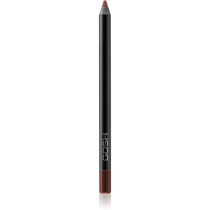 Gosh Velvet Touch водостійкий контурний олівець для губ відтінок 012 Raisin 1,2 гр