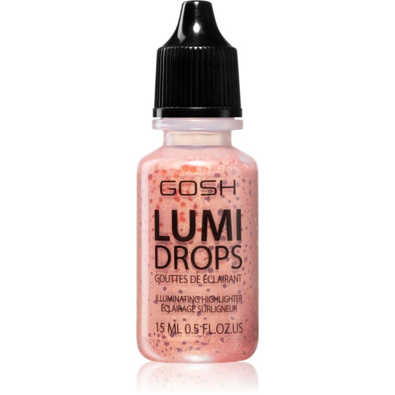 

Gosh Lumi Drops рідкий хайлайтер відтінок 012 Rosegold